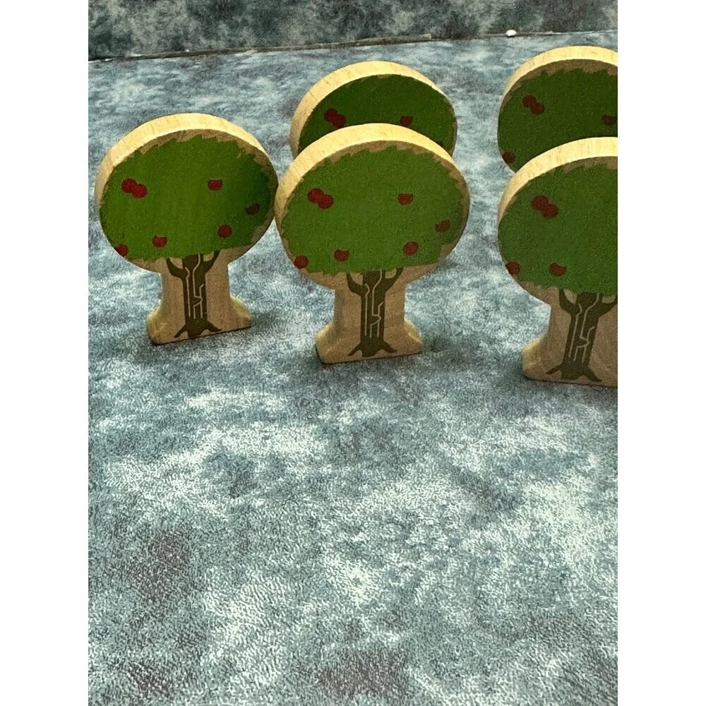 Thomas & Friends Wooden Green and Brown Apple Tree Figures